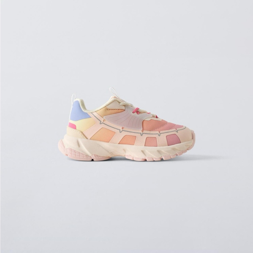 Zara Dégradé Sneakers - size 8 toddler